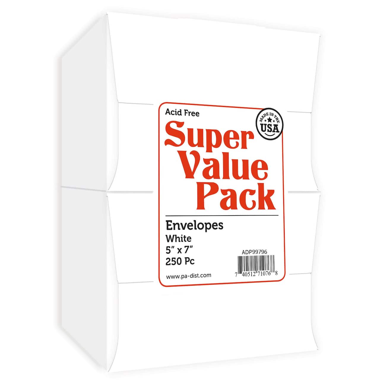 PA Paper&#x2122; Accents Super Value Pack Envelopes, 5&#x22; x 7&#x22;